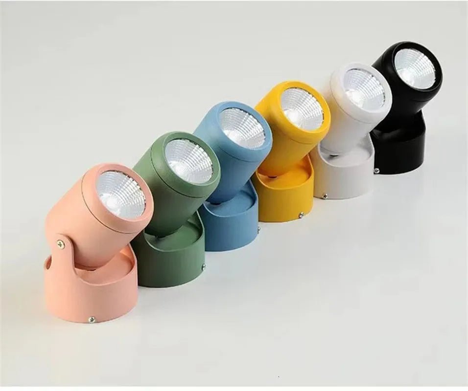 180° Rotation Tricolor Changeable Surface Mounted LED Downlight - Hans Lumiere