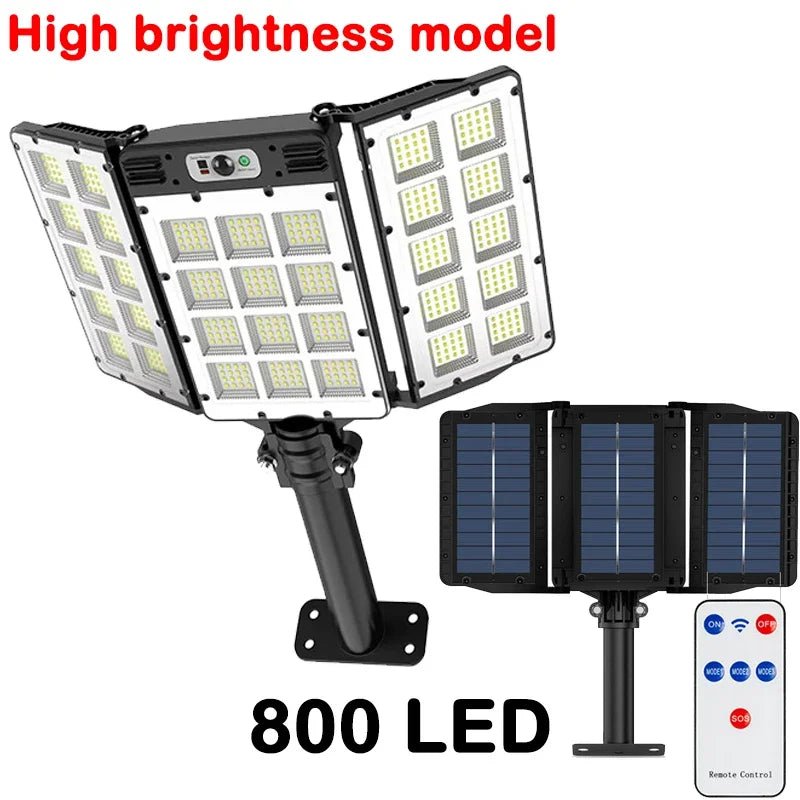 2000W Solar Outdoor Waterproof Street Lamp - Hans Lumiere