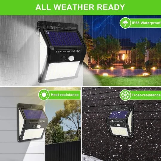 230 LED Outdoor Solar Lamp With 3 Modes Motion Sensor - Hans Lumiere