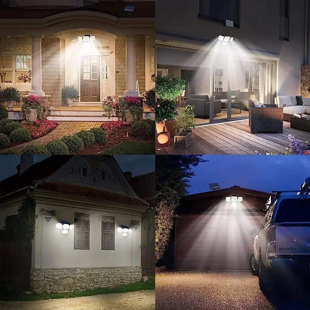 333 LED Split Outdoor Solar Powered Light With Motion Sensor - Hans Lumiere