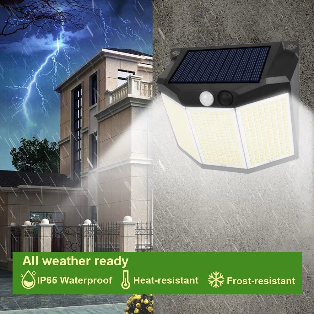 432 LED Outdoor Solar Light Motion Sensor 3 Modes Lighting - Hans Lumiere