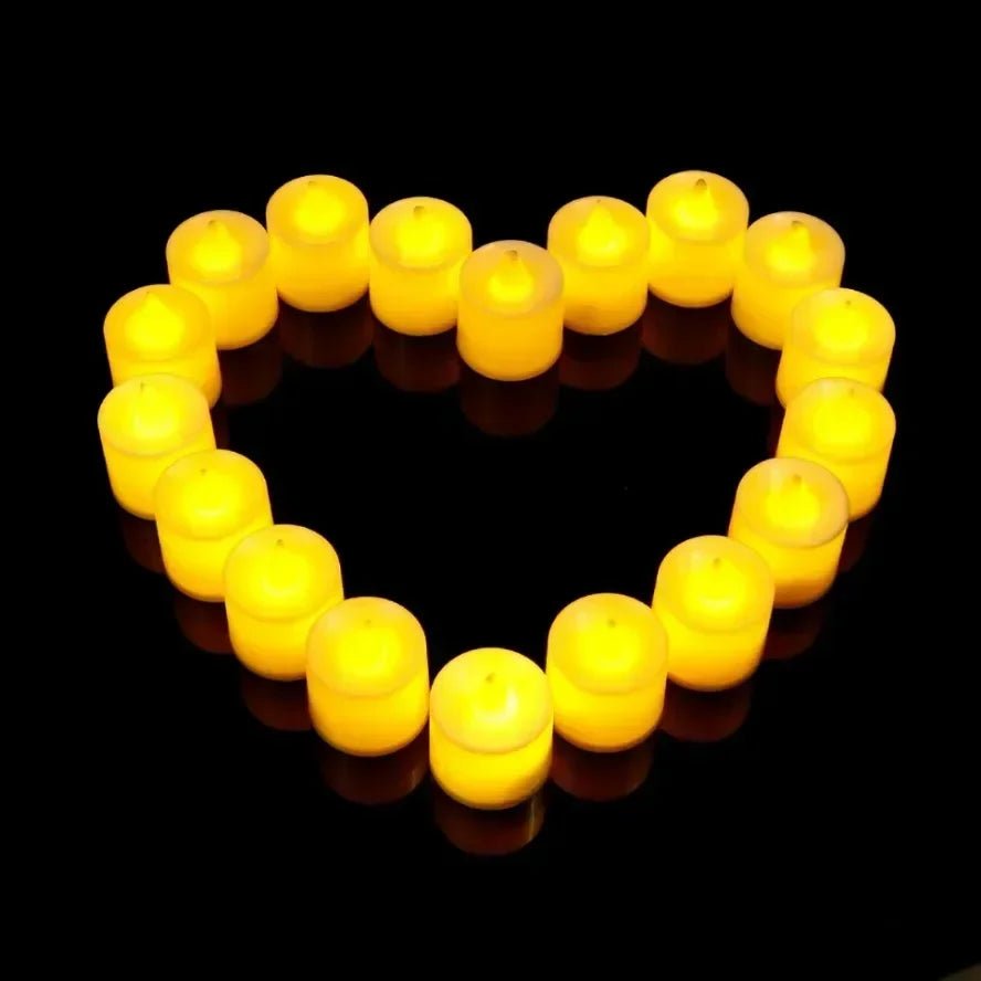 50/24PCS LED Simulation Tealights Candles - Hans Lumiere