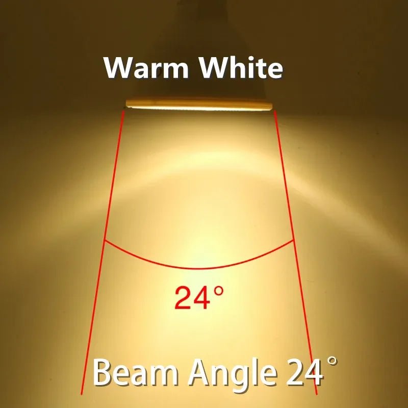 6W LED Spotlight Bulbs GU10 MR16 E27 E14, 24° or 120° Beam, 10 Pack - Hans Lumiere