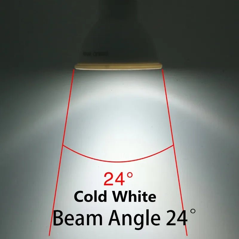 6W LED Spotlight Bulbs GU10 MR16 E27 E14, 24° or 120° Beam, 10 Pack - Hans Lumiere