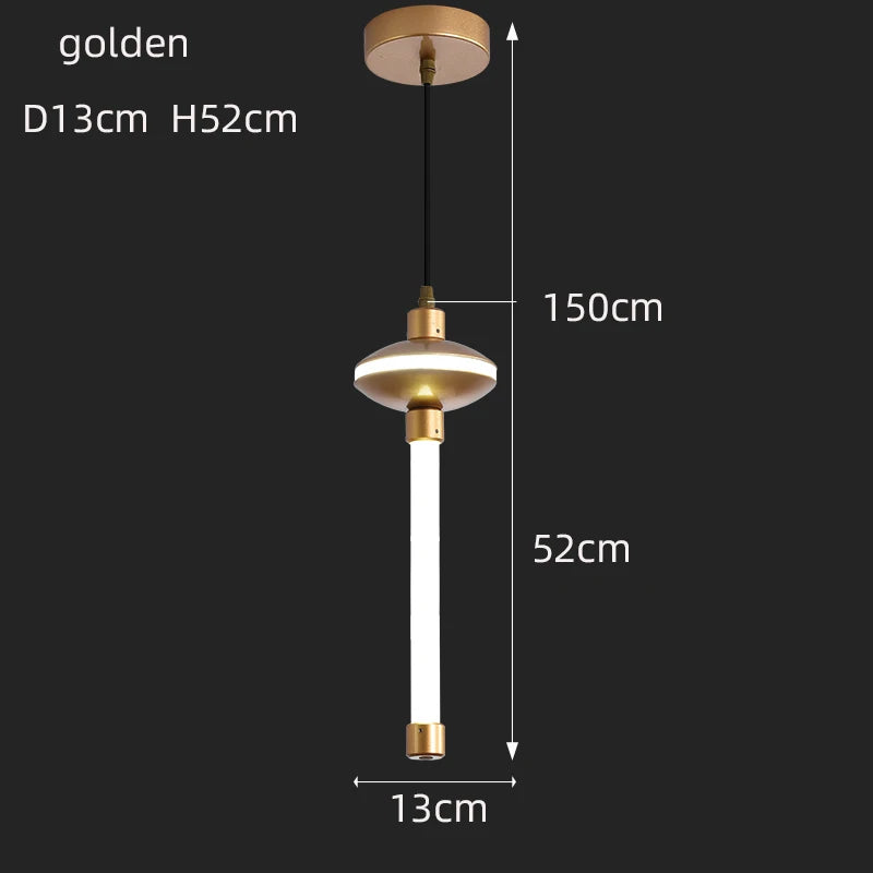 Nordic Acrylic Ring Pendant Chandelier