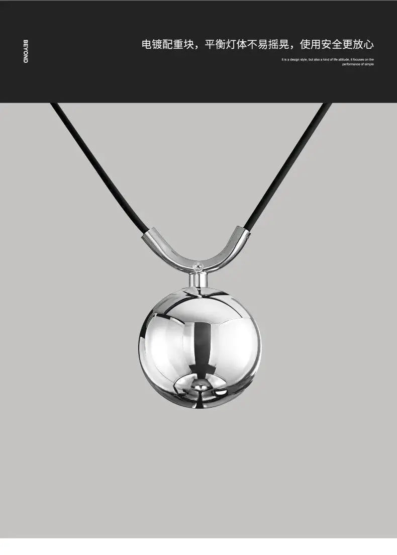 Modern Flying-Saucer Pulley Pendant Light