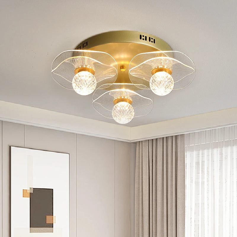 Modern Round LED Flush Mount Ceiling Light