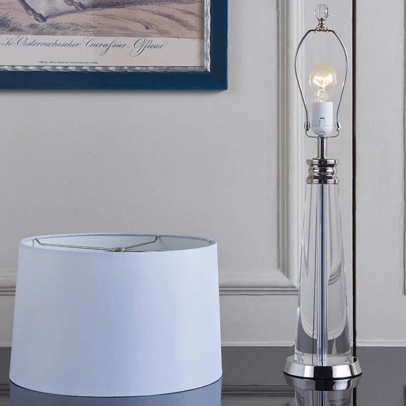 Japanese Retro Cylindrical Fabric Shade Floor Lamp