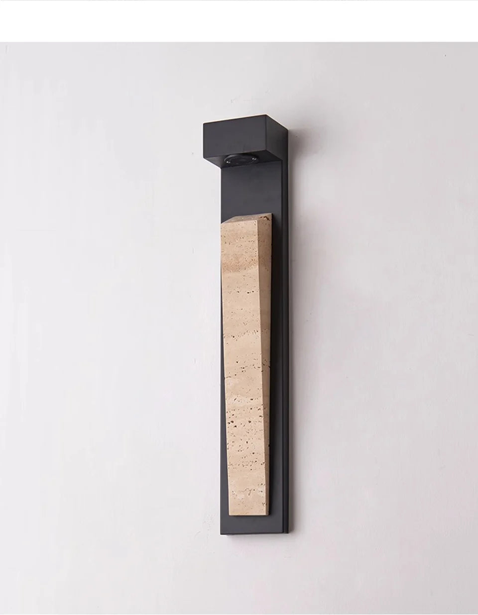 IP65 Waterproof Outdoor Wall Light - Natural Stone Finish