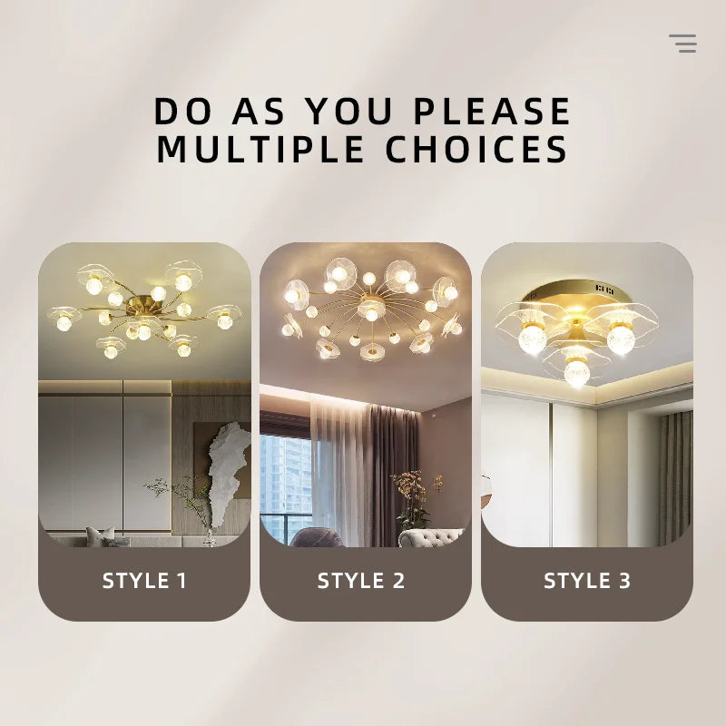Modern Round LED Flush Mount Ceiling Light