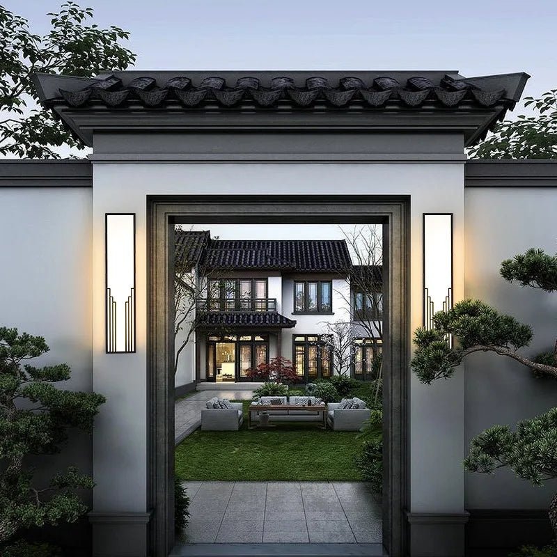 Acrylic Waterproof Marble LED Wall Light - Hans Lumiere