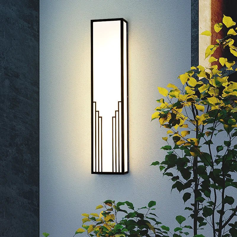 Acrylic Waterproof Marble LED Wall Light - Hans Lumiere