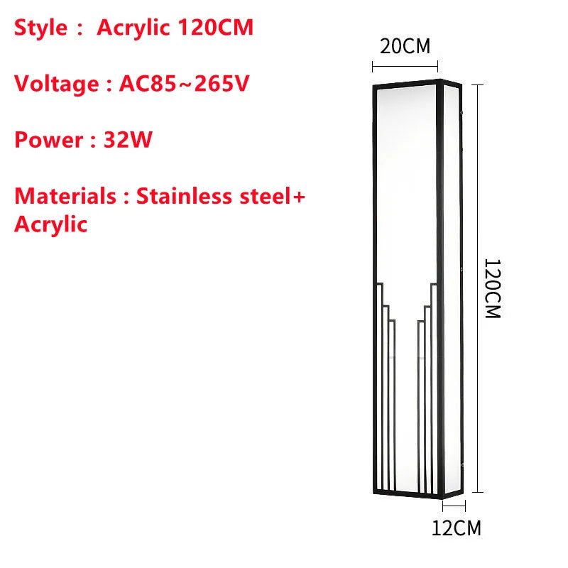 Acrylic Waterproof Marble LED Wall Light - Hans Lumiere