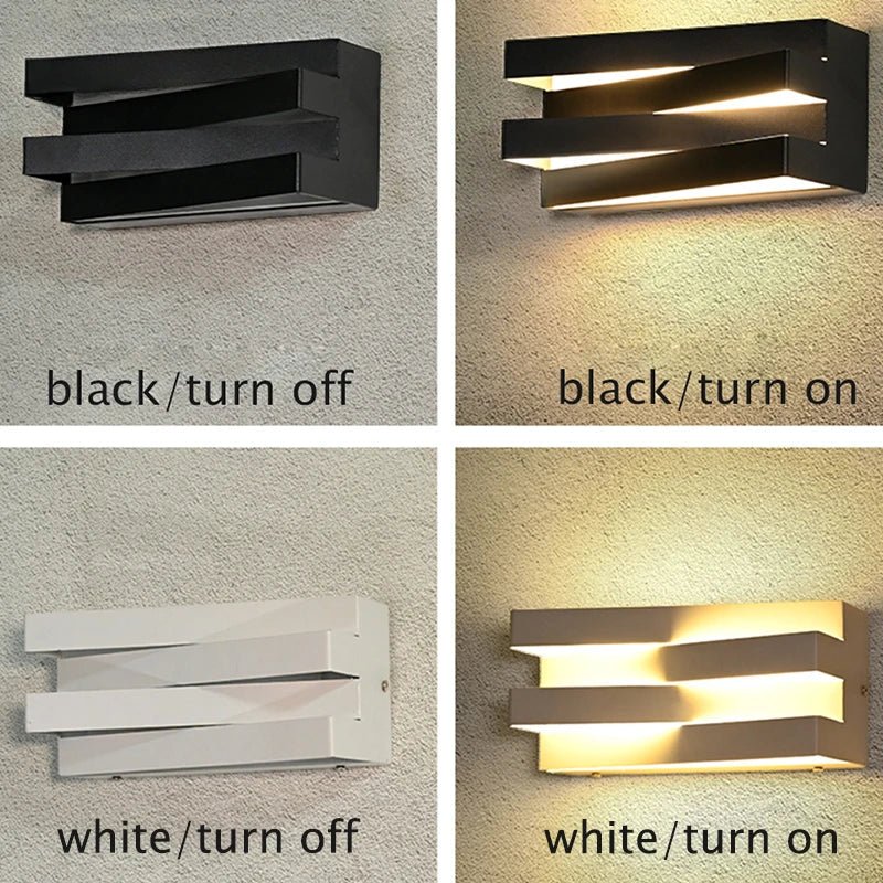 Aluminum Outdoor LED Wall Lamp - Hans Lumiere