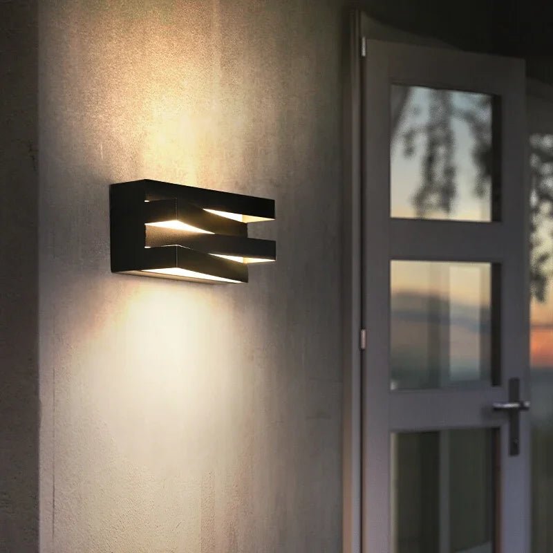 Aluminum Outdoor LED Wall Lamp - Hans Lumiere