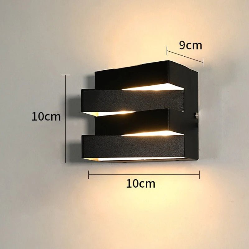 Aluminum Outdoor LED Wall Lamp - Hans Lumiere
