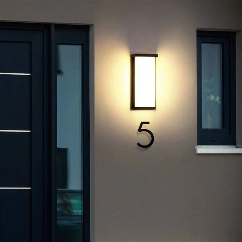 Aluminum Outdoor Wall LED Lighting Fixture - Hans Lumiere