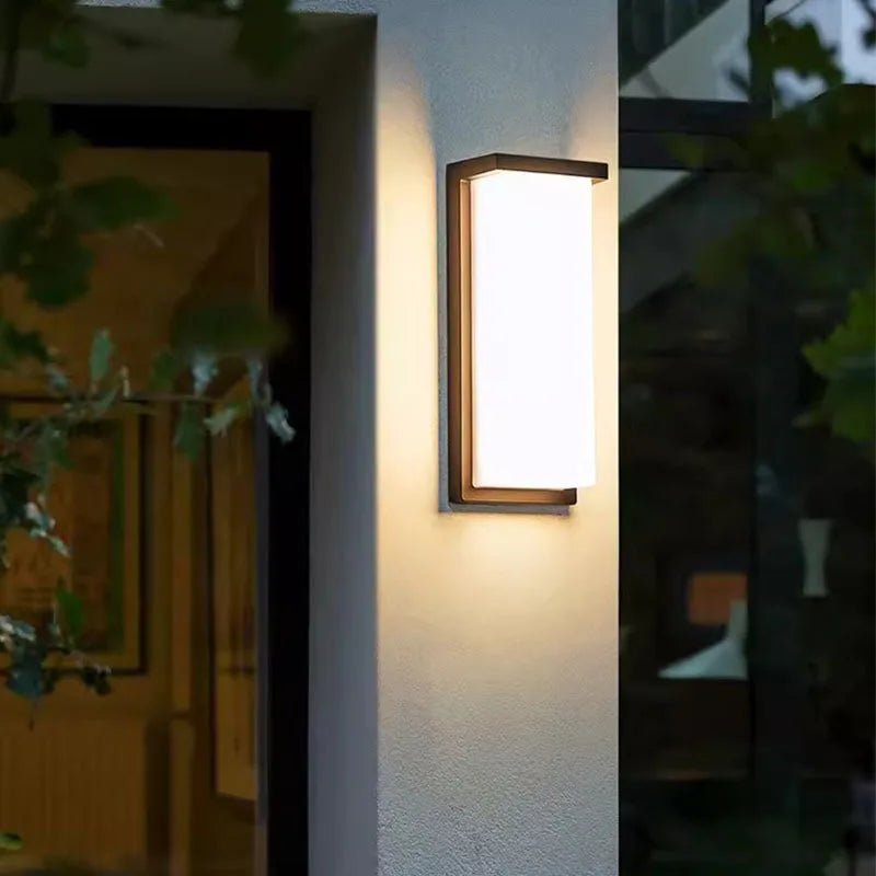 Aluminum Outdoor Wall LED Lighting Fixture - Hans Lumiere
