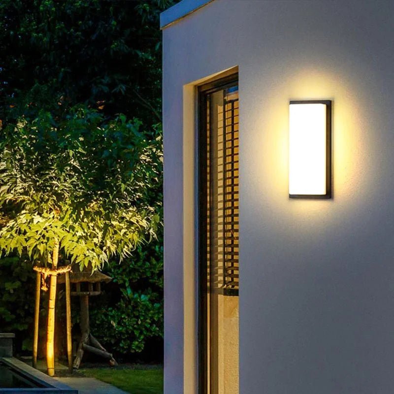 Aluminum Outdoor Wall LED Lighting Fixture - Hans Lumiere