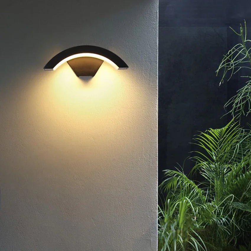 Aluminum Waterproof LED Wall Light With Motion Sensor - Hans Lumiere