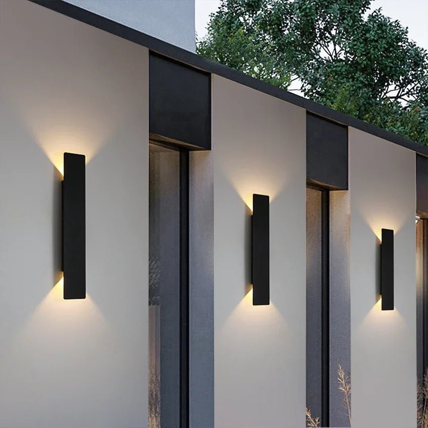 Aluminum Waterproof Strip LED Wall Lamp - Hans Lumiere