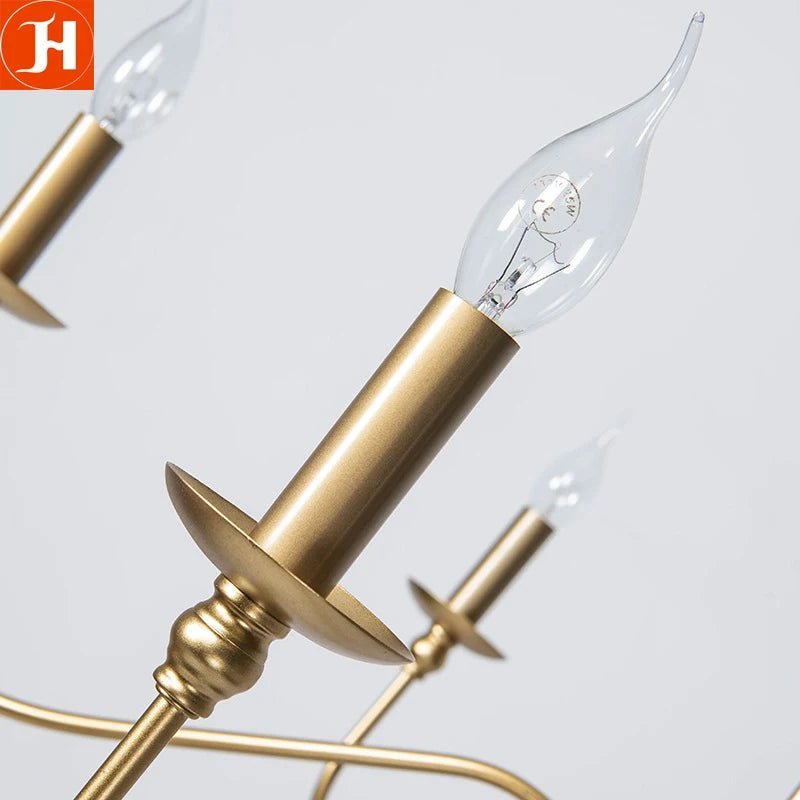 American Modern Candle Chandelier - Hans Lumiere