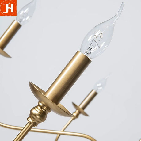 American Modern Candle Chandelier - Hans Lumiere