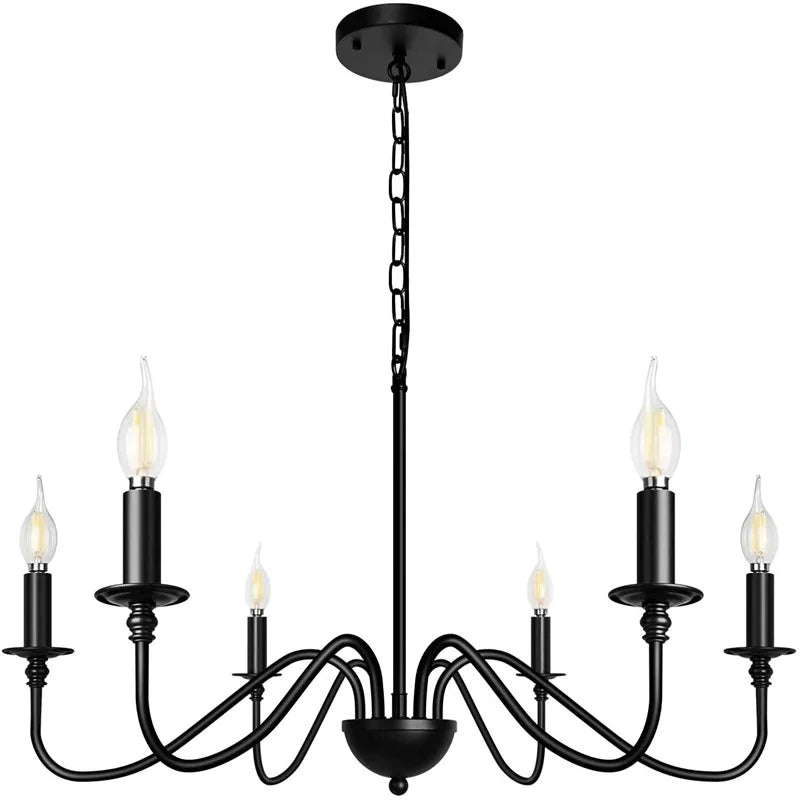 American Modern Candle Chandelier - Hans Lumiere