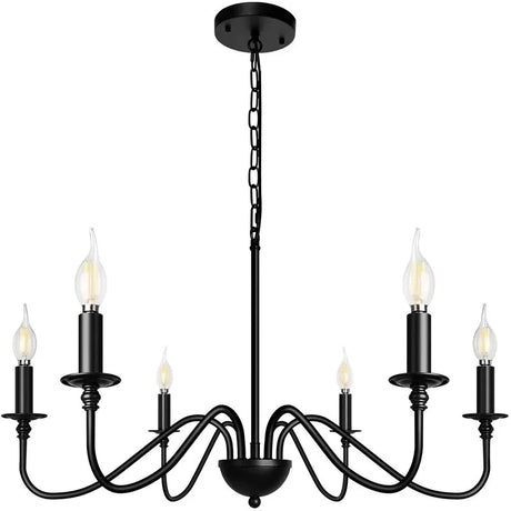 American Modern Candle Chandelier - Hans Lumiere