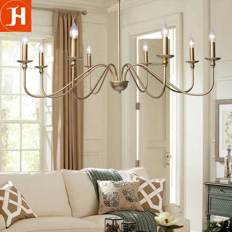 American Modern Candle Chandelier - Hans Lumiere