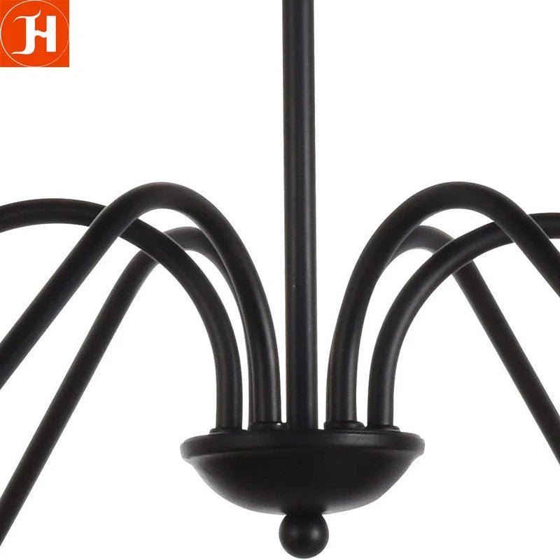 American Modern Candle Chandelier - Hans Lumiere