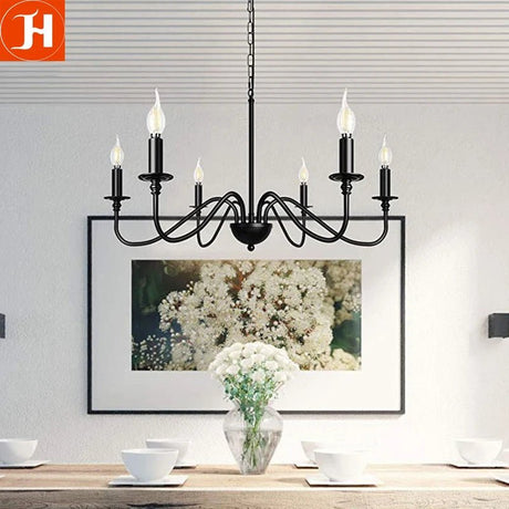 American Modern Candle Chandelier - Hans Lumiere