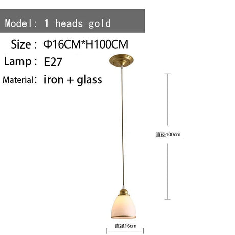 American Retro Ceiling Chandelier - Hans Lumiere