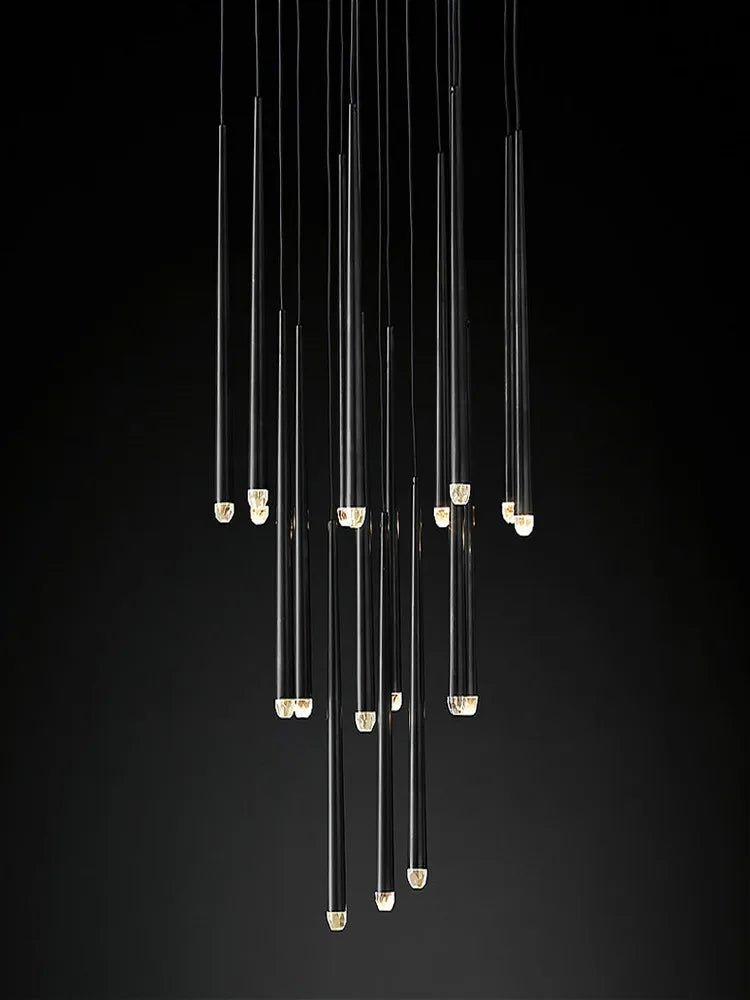 American Retro Crystal LED Chandelier - Hans Lumiere