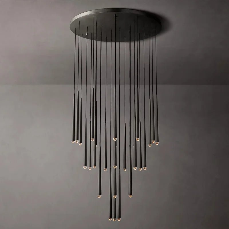 American Retro Crystal LED Chandelier - Hans Lumiere