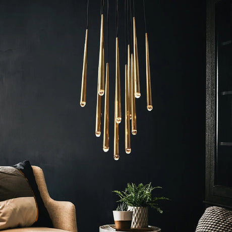 American Retro Crystal LED Chandelier - Hans Lumiere