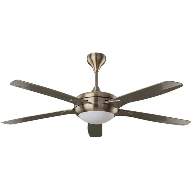 American Vintage LED Fan Light With Remote Electric - Hans Lumiere
