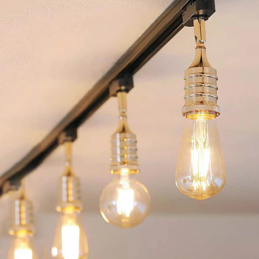 American Vintage Loft LED Track Rail Spotlight - Hans Lumiere