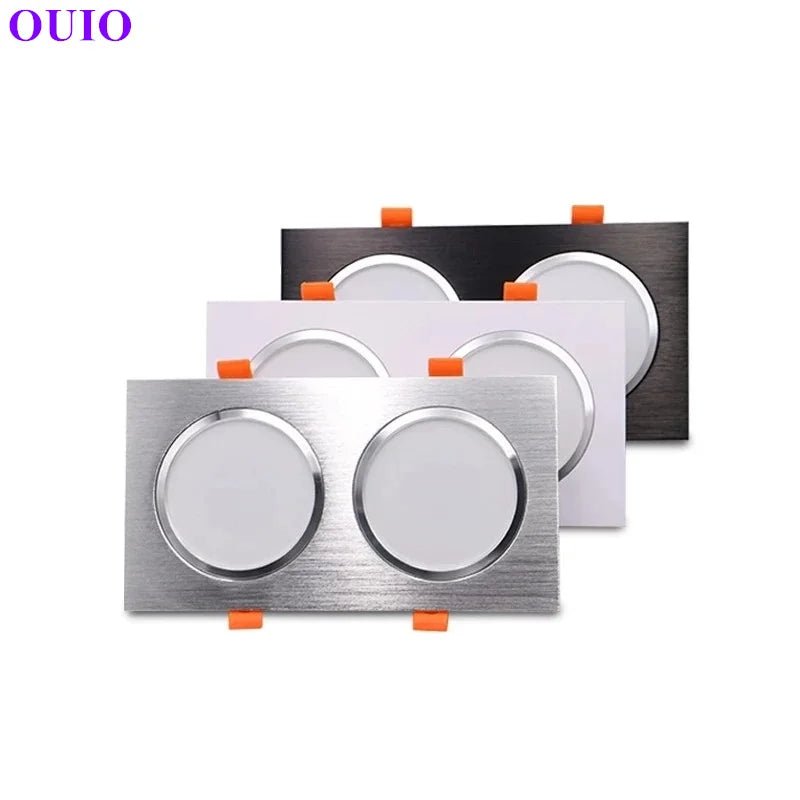 Anti-Glare Recessed LED Downlight - Dimmable COB Ceiling Spotlight (14W-24W) - Hans Lumiere