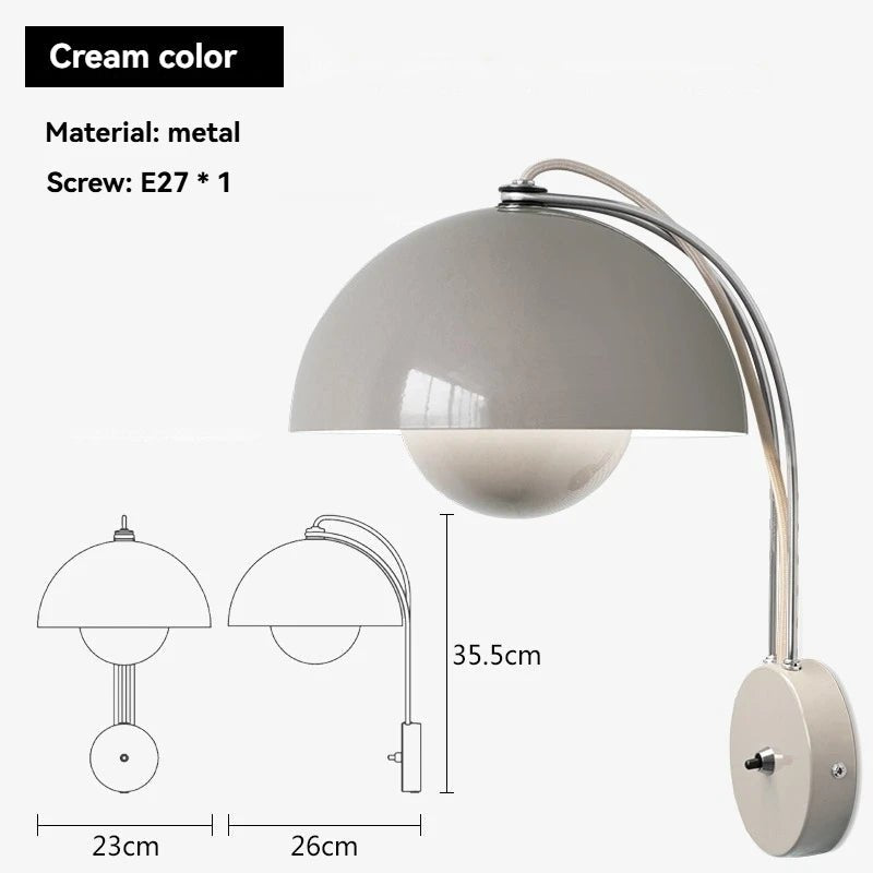 Artpad Bud Wall Light Bedside Lamp - Hans Lumiere