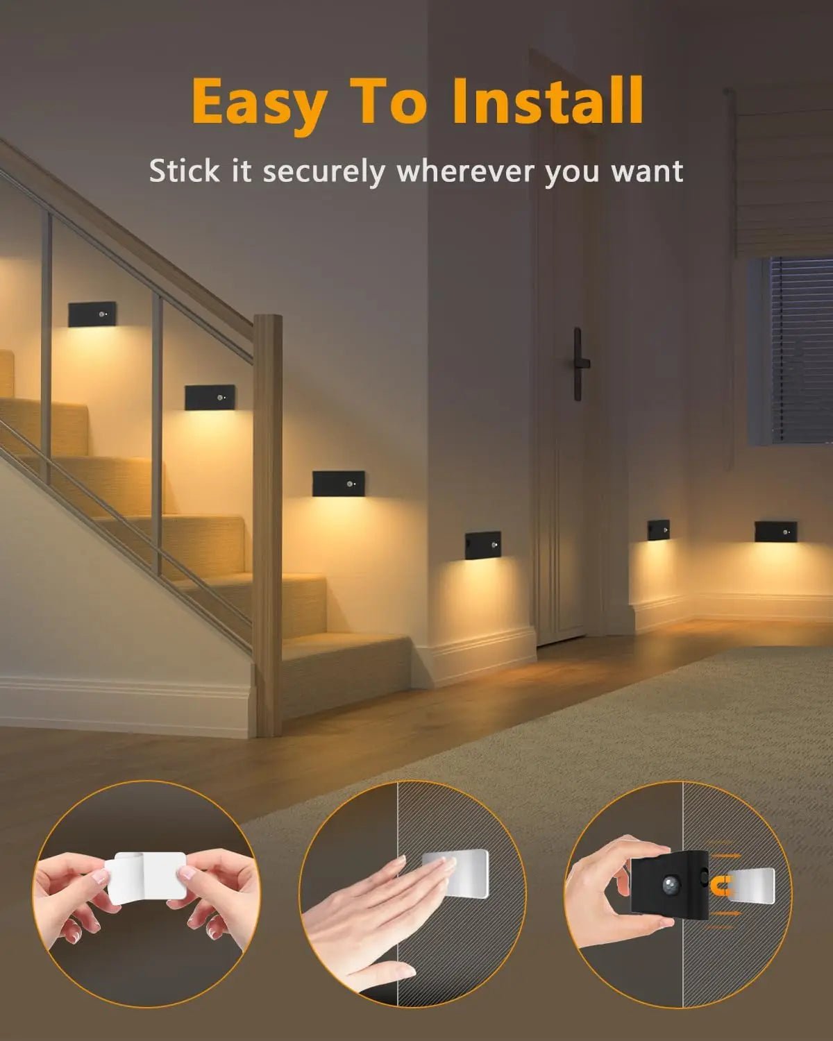 Auto On/Off Lighting With PIR Motion Sensor - Hans Lumiere