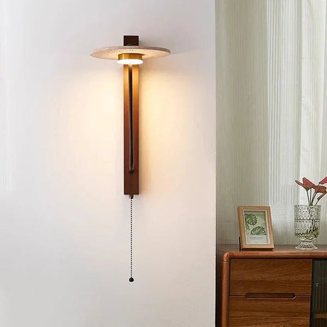 Cave Stone Japanese Wabi Sabi Bedhead Wall LED Light - Hans Lumiere