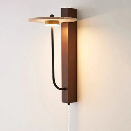 Cave Stone Japanese Wabi Sabi Bedhead Wall LED Light - Hans Lumiere