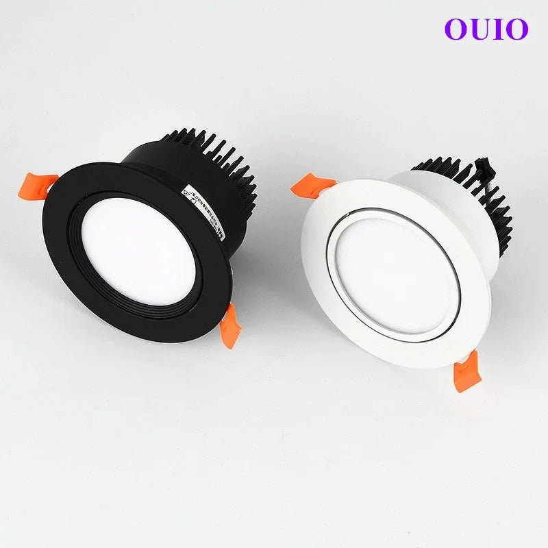 COB LED Recessed Downlight - Dimmable Ceiling Spotlight with High CRI - Hans Lumiere
