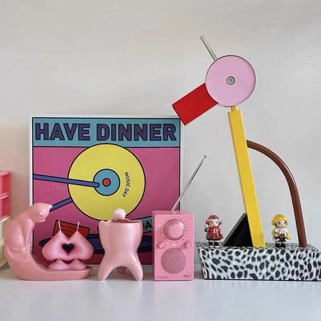 Color Cartoon Room Reading Desk & Floor LED Light - Hans Lumiere