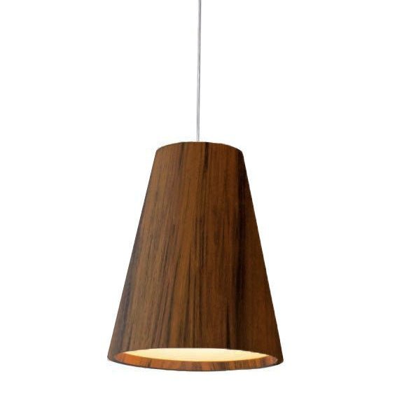 Conical Wood Pendant Light - Hans Lumiere