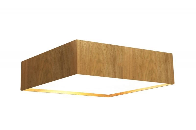 Contemporary Wooden Ceiling Fixture - Hans Lumiere