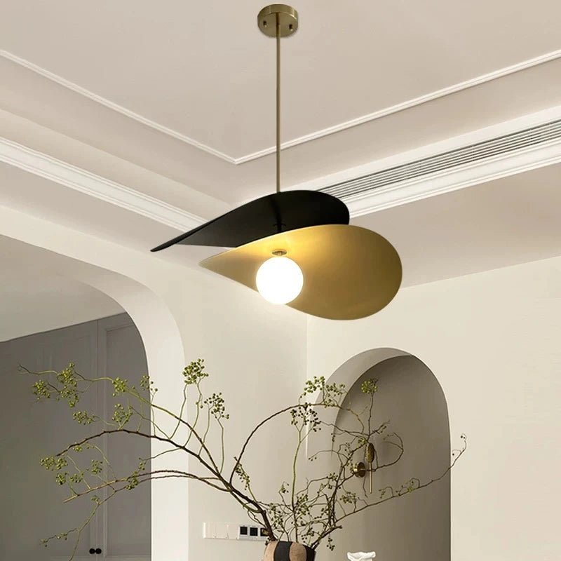 Creamy French Hat Chandelier — Nordic Loft Style - Hans Lumiere