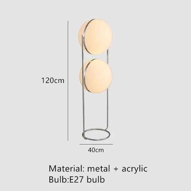 Creative Acrylic Ball Desk And Floor Lamp - Hans Lumiere