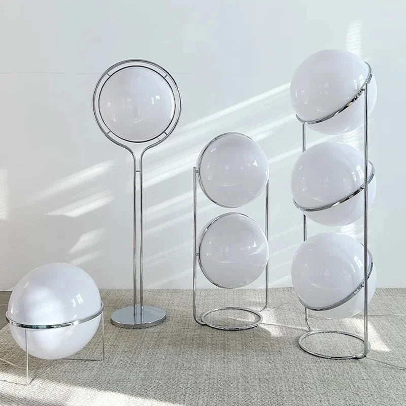 Creative Acrylic Ball Desk And Floor Lamp - Hans Lumiere